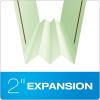 Pendaflex Pressboard Fastener Folders, Letter Size, Light Green, 2″ Expansion, 1/3 Cut, 25/BX (17181)(11 1/2″ x 9″ x 12″ (Pack of 2))