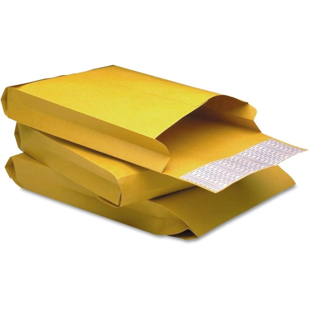 imageQuality Park Expansion Envelopes RediStrip Brown Kraft 9 x 12 x 2 25 per Pack 933349 x 12  2 Expansion