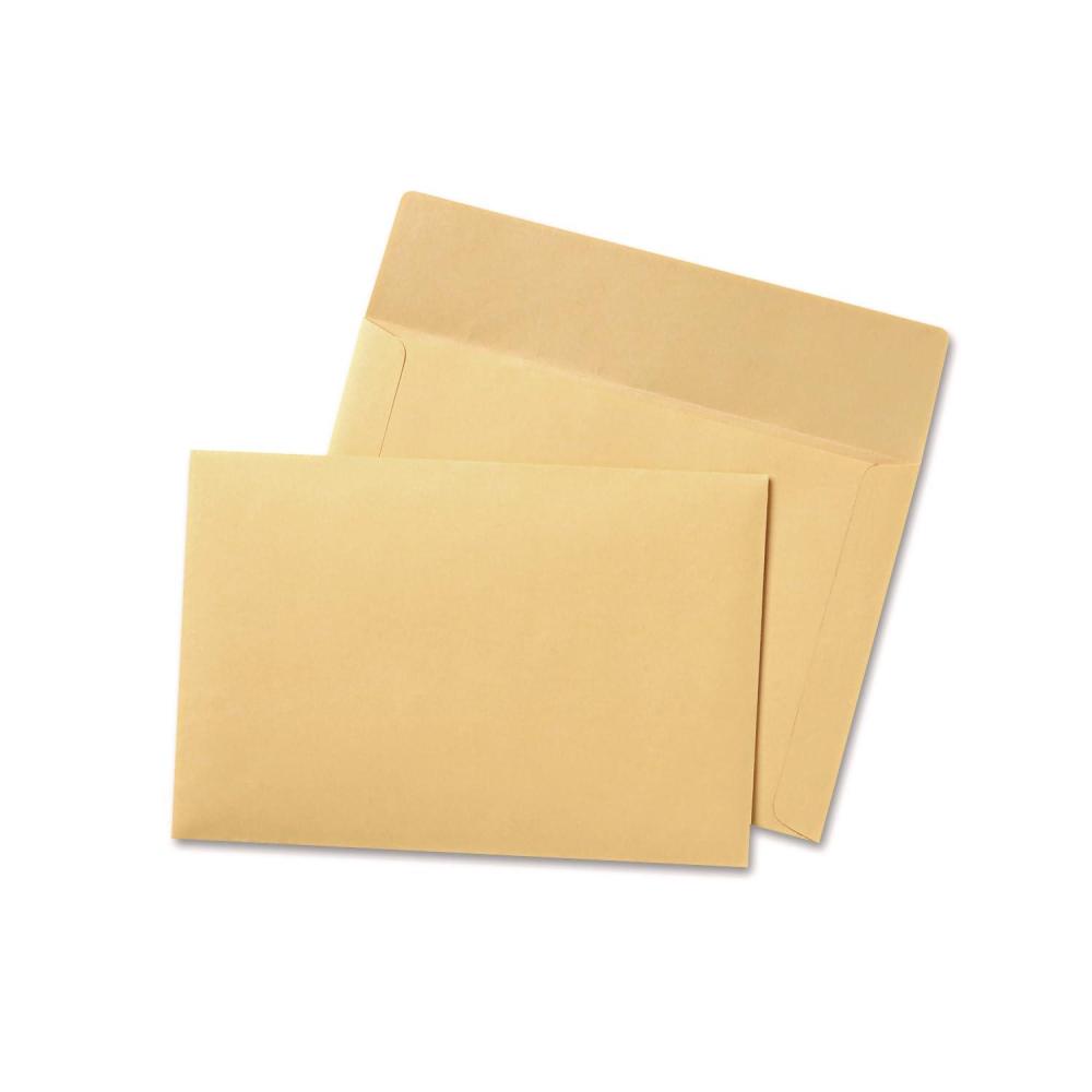 imageQuality Park Filing Envelopes Ungummed Cameo Buff 95 x 1175 QUA89604 Letter 100 per Box
