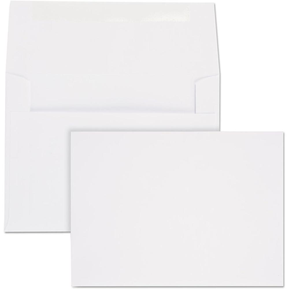 imageQuality Park Invitation Envelopes 6 White 475 x 65 inches 24lb Box of 100 36417