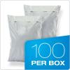 Quality Park 12 x 15-1/2 Jumbo Poly Mailers, Redi-Strip Self-Sealing Closure, Water-Resistant, Tamper Evident, Recycled White, 100 per Box (QUA46199)