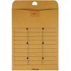 Quality Park 2-Side Interoffice Envelopes, Redi-Tac Box-Style, Brown Kraft, 10 x 13, 100 per Box, (63666)(One Size)