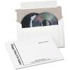 Quality Park CD DVD Media Mailers, 6 x 8-1/2, Flap-Stik Self Seal Closure w/ Pull Tab, Foam Liner, Stay Flat White Fiberboard, 25 Per Pack (QUAE7265)(6 x 8-1/2)