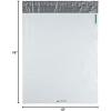 Quality Park Poly Expansion Mailer, Redi-Strip, White, 13 x 16 x 2, 100 per Case, (46393)
