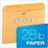 Quality Park 9 x 12 Clasp Envelopes, Deeply Gummed Flaps for Permanent Secure Seal, Great for Filing, Storing or Organizing Documents, 28 lb. Brown Kraft, Open Side, 100/Box (QUA38090)(9-x-12-inch (Pack of 5))