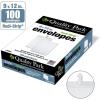 Quality Park 9″ x 12″ Self-Sealing Catalog Envelopes, for Mailing, Organizing and Storage, White Wove, Heavy 28-lb Paper, 100 Per Box (QUA44582)(9 x 12 in)
