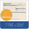 TOPS 3280 Employee Record Master File Jacket, 9 1/2 x 11 3/4, 10 Point Manila (Pack of 20)