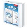 Cardinal Cardinal Freestanding Slant-D Ring Binders (CRD43120), White, 2-Inch(2-Inch (Pack of 6))