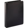 Tops Cardinal Mini Round Ring Binder, 1-Inch, 8-1/2-Inch x 5-1/2-Inch, Black (07201)
