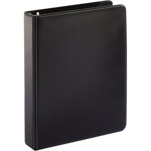 Tops Cardinal Mini Round Ring Binder, 1-Inch, 8-1/2-Inch x 5-1/2-Inch, Black (07201)