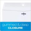 Quality Park 9 x 12 Clasp Envelopes,Deeply Gummed Flaps for Permanent Secure Seal, Great for Filing, Storing or Organizing Documents, 28 lb. White Wove, 100/Box (QUA38390)(9 x 12 (Pack of 5))
