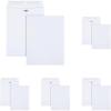 Quality Park 9 x 12 Clasp Envelopes,Deeply Gummed Flaps for Permanent Secure Seal, Great for Filing, Storing or Organizing Documents, 28 lb. White Wove, 100/Box (QUA38390)(9 x 12 (Pack of 5))