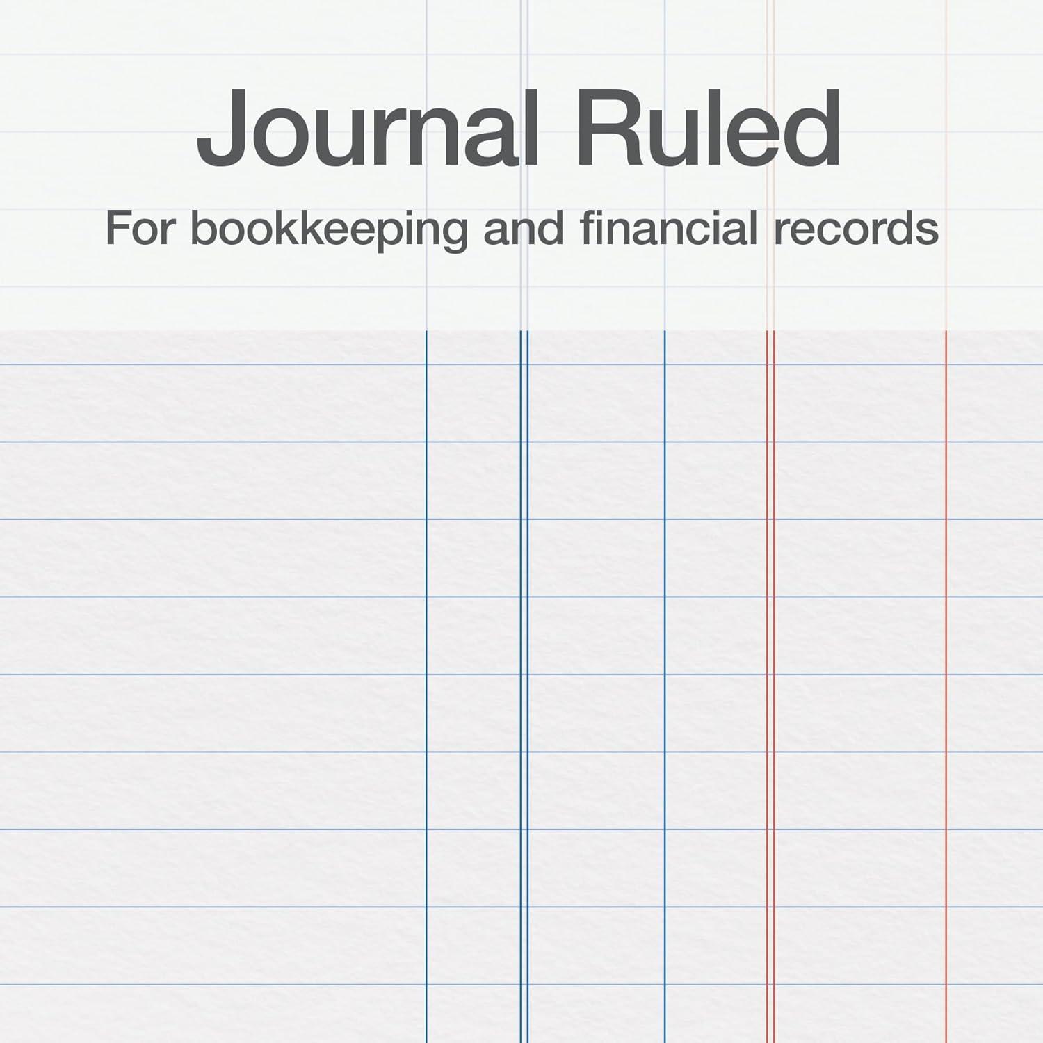 imageBoorum ampamp Pease 66 Series Account Book Journal Ruled Green 150 Pages 1218quot x 758quot 66150J  Blue1175 x 725