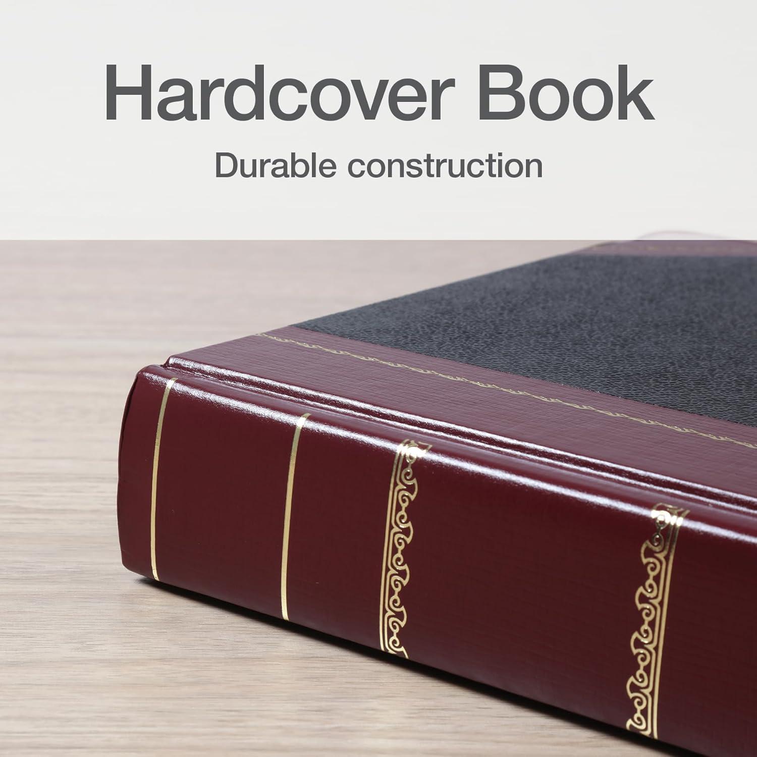 imageBoorum ampamp Pease 9 Series Account Book  Record Ruled SmythSewn AcidFree 500 Pages  1418quotx858quot Black Hardcover  Accounting Ledger Book for Financial Record ampamp Business Expense Tracking  1 Unit