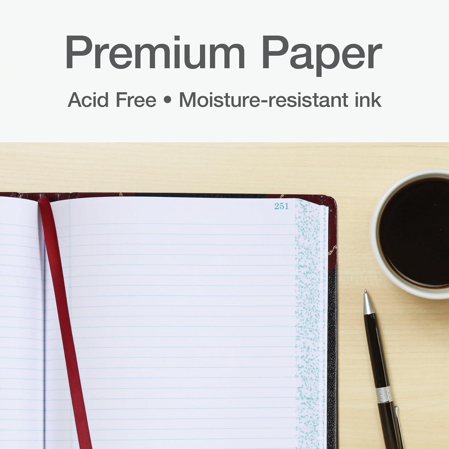 imageBoorum ampamp Pease 9 Series Account Book  Record Ruled SmythSewn AcidFree 500 Pages  1418quotx858quot Black Hardcover  Accounting Ledger Book for Financial Record ampamp Business Expense Tracking  1 Unit