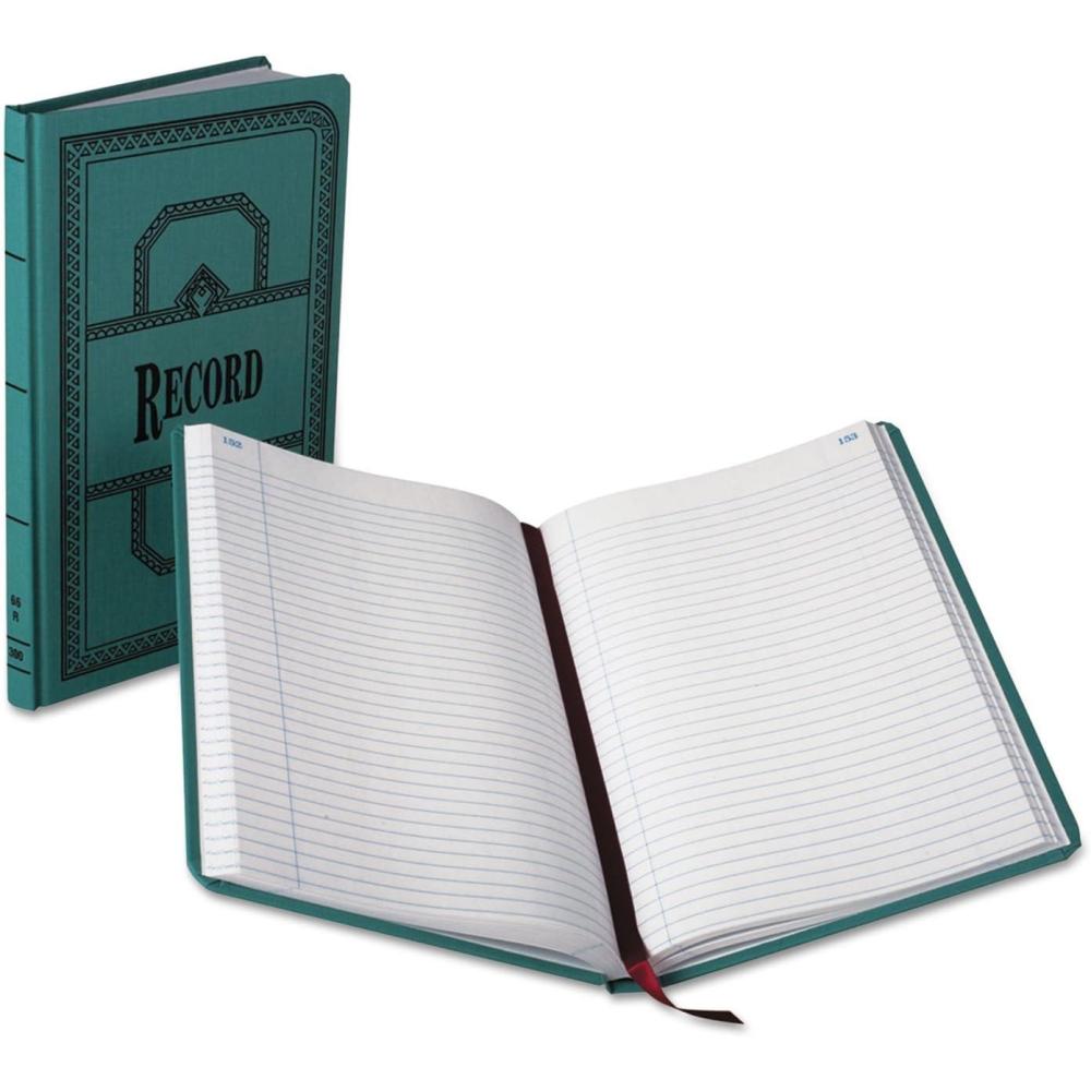 imageBoorum ampamp Pease 66 Series Account Books Record Ruling 300 Pages 1218 x 758 Blue 66300R1 Count Pack of 1