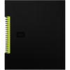 Oxford Idea Collective Business Notebook, 11 x 8.5, Double Wire, Case Bound, Black, 80 sheets (56895)