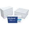 Oxford Ruled Index Cards, 3″ x 5″, White, 1,000 Cards, 10 Packs of 100 (98833)(3 x 5 inches)