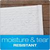Quality Park Bubble Mailers, 6 x 9 Shipping Envelopes, Water Resistant White Poly Padded Mailers, Redi-Strip Peel Off Closure, 25 Per Box (1002347)(One Size)
