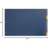 Cardinal 11×17 Inch Poly Dividers, 8-Tab, Multi-Color, (84251)