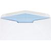 Quality Park® #10 Single Window Security Tint Envelopes, 4-1/8 x 9-1/2, Gummed, Diagonal Seams, 500 per Box (21412)
