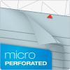 TOPS Prism Plus 100% Recycled Legal Pad, 5 x 8 Inches, Perforated, Blue, Narrow Rule, 50 Sheets per Pad, 12 Pads per Pack (63020)(Blue)