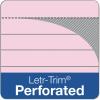 TOPS Prism Plus 100% Recycled Legal Pad, 5 x 8 Inches, Perforated, Blue, Narrow Rule, 50 Sheets per Pad, 12 Pads per Pack (63020)(Pink)