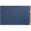 Cardinal 11×17 Inch Poly Dividers, 8-Tab, Multi-Color, (84251)