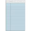 TOPS Prism Plus 100% Recycled Legal Pad, 5 x 8 Inches, Perforated, Blue, Narrow Rule, 50 Sheets per Pad, 12 Pads per Pack (63020)(Blue)
