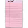 TOPS Prism Plus 100% Recycled Legal Pad, 5 x 8 Inches, Perforated, Blue, Narrow Rule, 50 Sheets per Pad, 12 Pads per Pack (63020)(Pink)