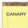 TOPS 74890 Second Nature Recycled Pads, 8 1/2 x 11 3/4, Canary, 50 Sheets (Pack of 12)(8 1/2″ x 11 3/4″)