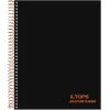 TOPS Products Aion Planner, Side Wirebound, 8-1/2″x6-3/4″, 100 Sheets, Black (TOP63828),White(8 1/2″ x 6 3/4″ (Pack of 12))