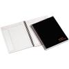 TOPS Products Journal Notetaking Planner, Wirebound, Ruled, 8-1/2″x6-3/4″, Black (TOP63827) , White(8 1/2″ x 6 3/4″)