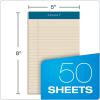 Tops Docket Writing Tablet, 5 x 8 Inches, Perforated, Assorted Colors: Orchid, Ivory, Blue, Narrow Rule, 50 Sheets per Pad, 6 Pads per Pack (99601)(12-Pack)