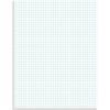TOPS 33041 Quadrille Pads, 4 Squares/Inch, 8 1/2 x 11, White, 50 Sheets(1)