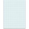 TOPS 33101 Quadrille Pads, 10 Squares/Inch, 8 1/2 x 11, White, 50 Sheets