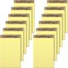 TOPS 74840 Second Nature Recycled Pads, Jr. Legal, 5 x 8, Canary, 50 Sheets (Pack of 12)(5″ x 8″)