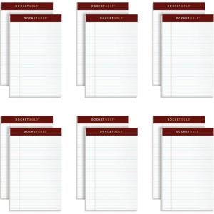 TOPS Tops Docket Gold Jr. Legal Ruled White Legal Pads (TOP63910) 5 x 8 Inch