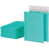 Quality Park Bubble Mailers, 6 x 9 Shipping Envelopes, Water Resistant Pink Poly Padded Envelopes, Redi-Strip Peel Off Closure, 50 Per Box (QUA85758)(Teal)
