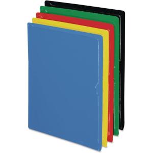 Pendaflex CopyGuard Heavy-Gauge Organizers, Letter, Vinyl, BLK/BL/GR/Red/YW, 25/Box (62001EE)