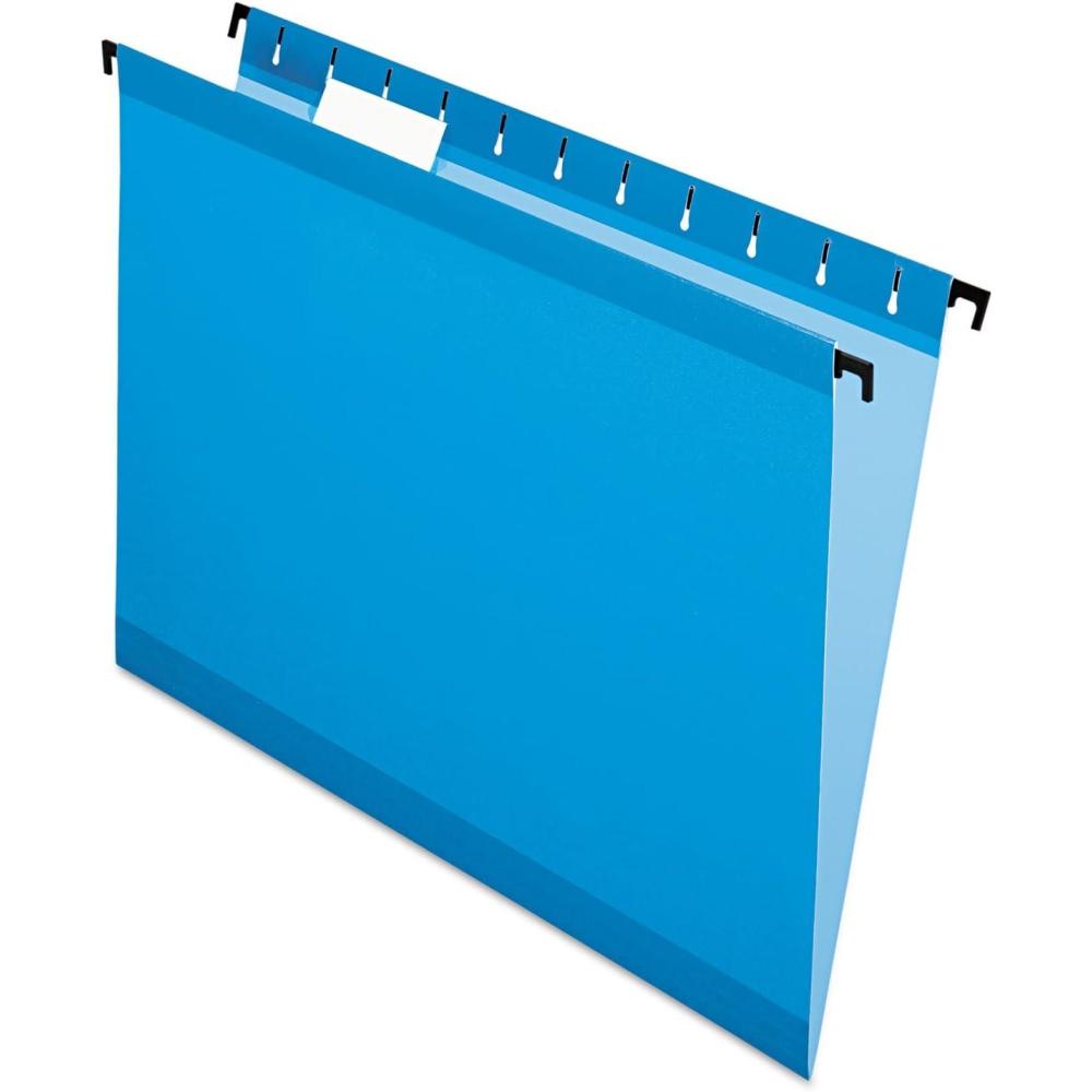 image:imagePendaflex SureHook Reinforced Hanging Folders Letter Size Sheets Blue 20 per Box 6152 15 BLU 13 x 281 x 956 inches