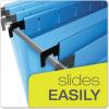 Pendaflex SureHook Reinforced Hanging Folders, Letter Size – Sheets, Blue, 20 per Box (6152 1/5 BLU), 13 x 2.81 x 9.56 inches