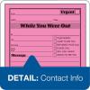 Adams While You Were Out Pads, 4.25 x 5.25 Inches, Assorted Neon Colors, 50 Sheets/Pad (6-Pack) (9711NEON)(4.25 x 5.25 Inches)