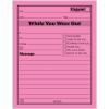 Adams While You Were Out Pads, 4.25 x 5.25 Inches, Assorted Neon Colors, 50 Sheets/Pad (6-Pack) (9711NEON)(4.25 x 5.25 Inches)