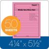Adams While You Were Out Pads, 4.25 x 5.25 Inches, Assorted Neon Colors, 50 Sheets/Pad (6-Pack) (9711NEON)(4.25 x 5.25 Inches (Pack of 10))