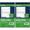 Adams Sales Order Book, 3-Part, Carbonless, 4-3/16″ X 7-3/16″ Inch, 50 Sets, White, Canary and Pink (TC4705)(50 Count (Pack of 2))