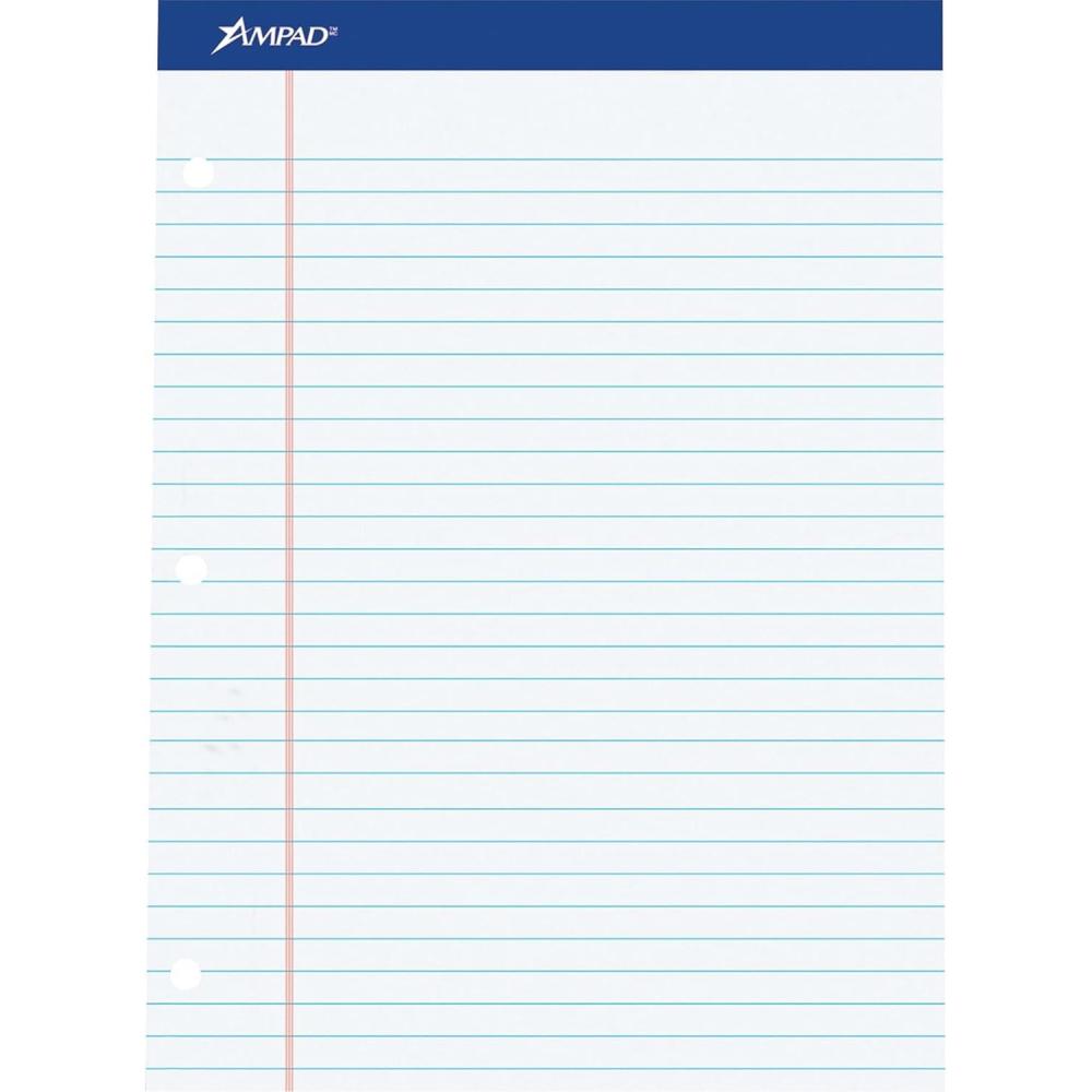 image:imageAmpad Evidence DualPad Notepad 812 x 1134 Legal Ruled White 100 SheetsPad