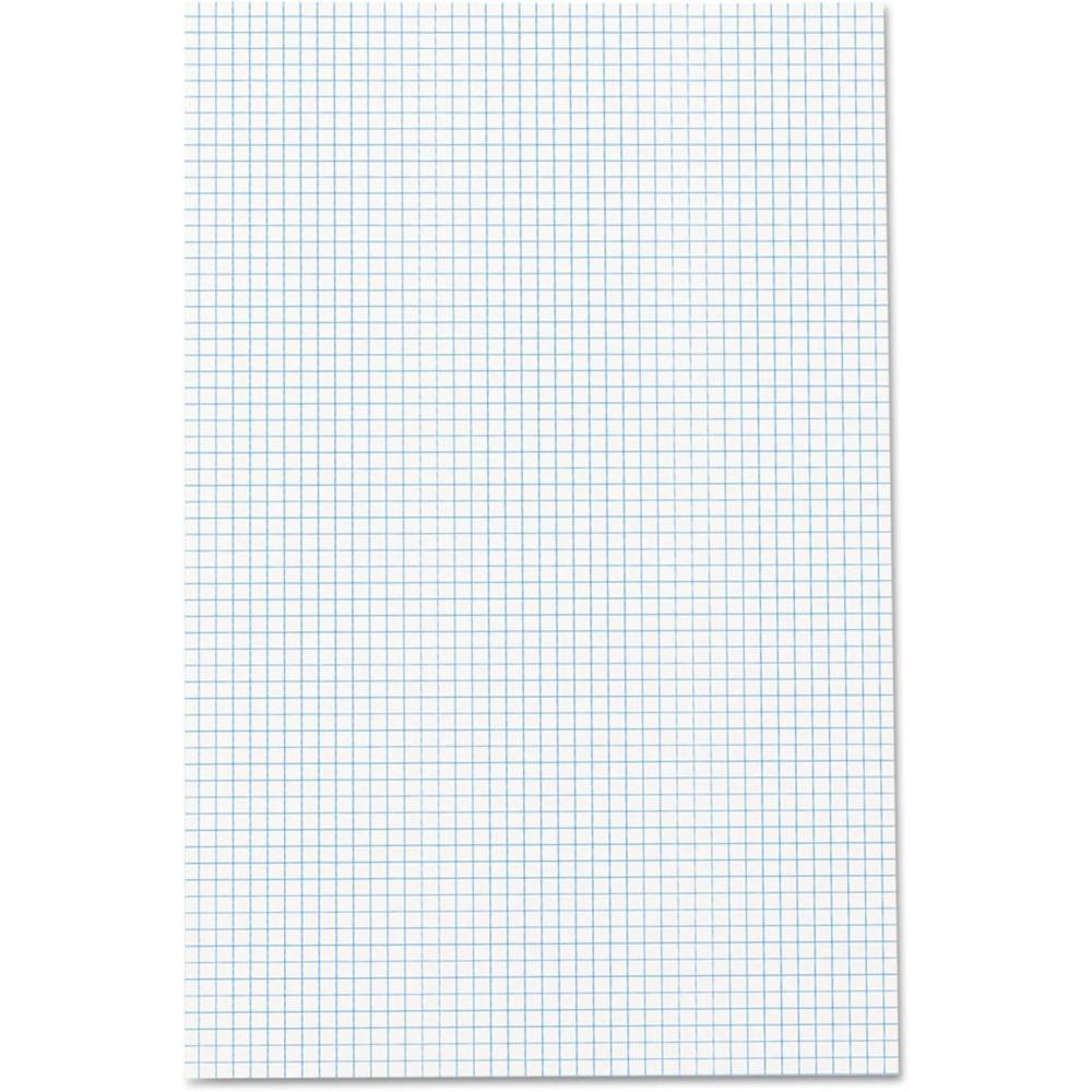 image:imageAmpad Quadrille Double Sided Pad 11 x 17 White 4x4 Quad Rule 50 Sheets 1 Pad 22037