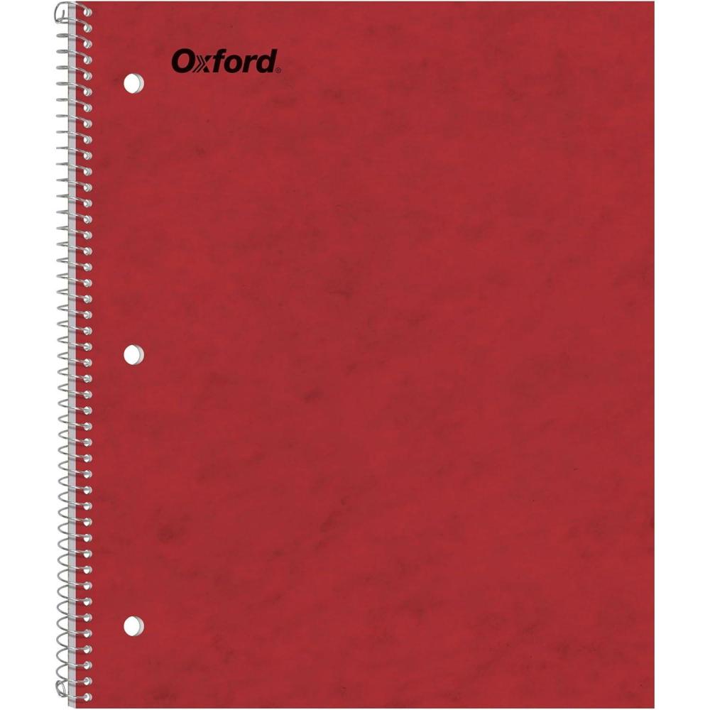image:imageAmpad Single Wire Notebook Size 11 x 9 1 Subject Assorted Covers 100 Sheets College Ruled Pack of 6 25009