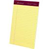 Ampad 20029 Gold Fibre Writing Pads, Jr. Legal Rule, 5 x 8, Canary, 50 Sheets (Pack of 4)
